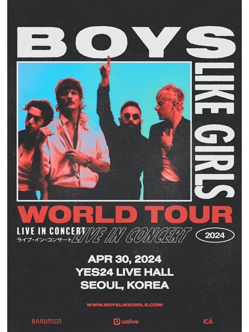 보이즈 라이크 걸스 내한공연 (Boys Like Girls Live in Seoul)